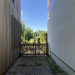Schapenhek poort kastanje - volgens klantspecificaties, 100h x 105b (cm)