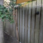 Kastanje paal 350 cm lang, diam. 7-9 cm, ongepunt