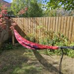 Robinia paal 300 cm lang, diam. 12-14 cm,geschild gepunt, hangmat