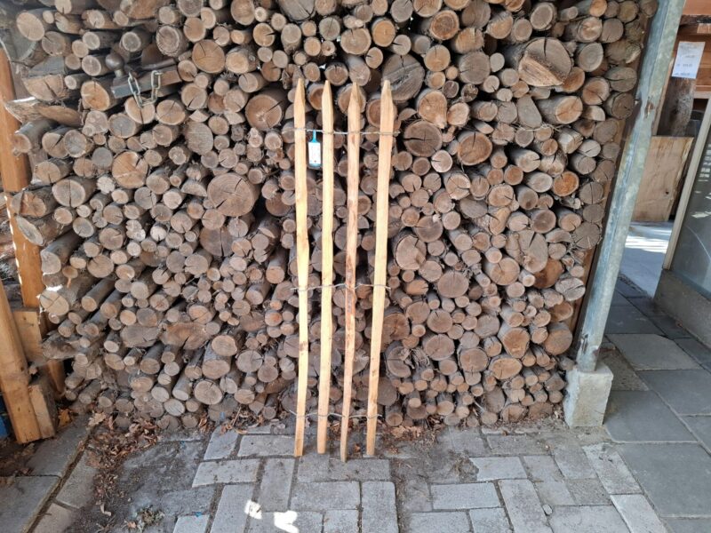Nr 101 Schapenhek kastanje 120 cm hoog, latafstand 4 cm. Lengte 28 cm